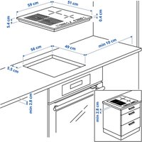 Варочная панель Ikea SKALAN 50467883
