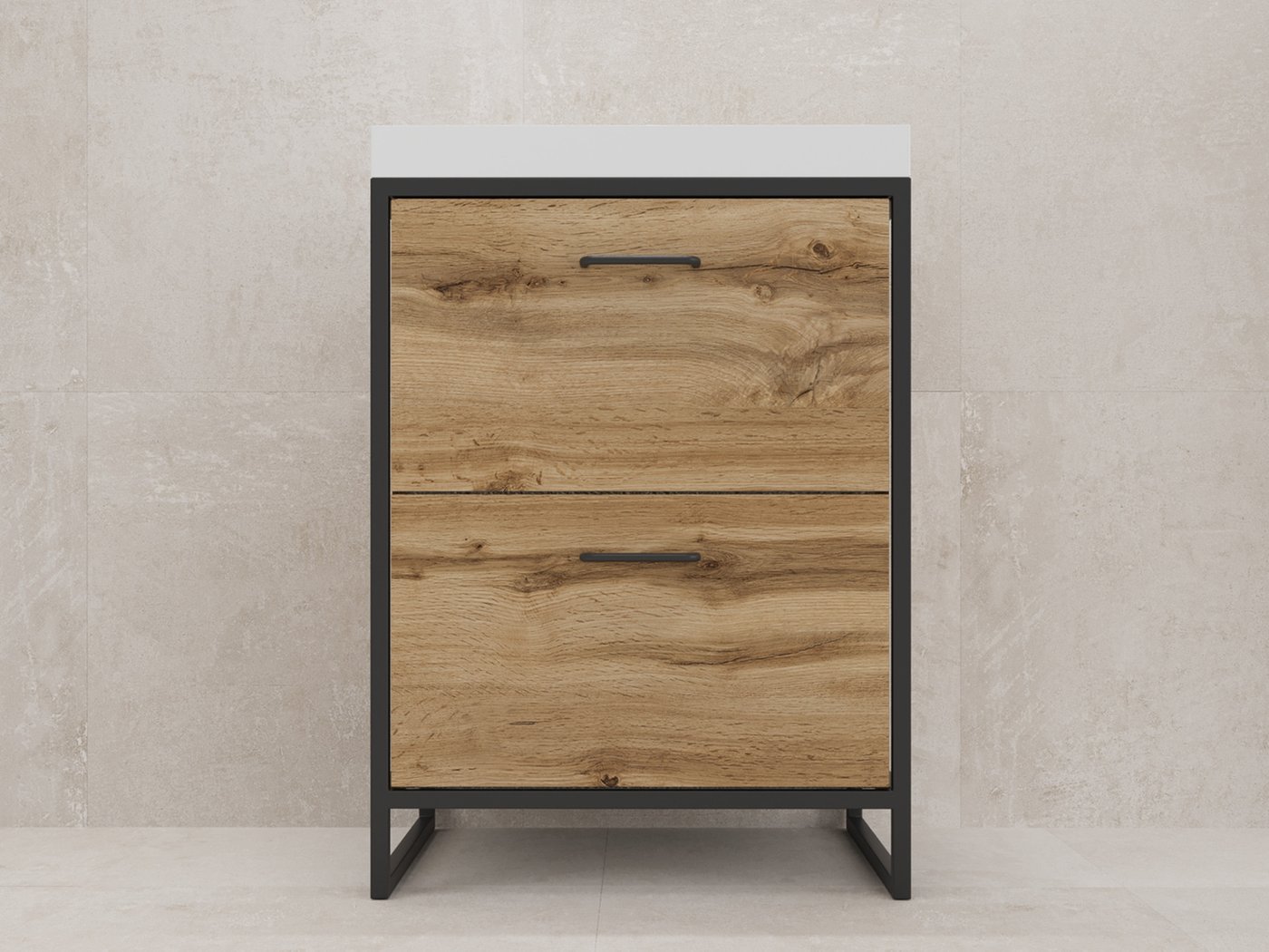 

Style Line Тумба под умывальник Лофт 1.0 90см (два ящика)