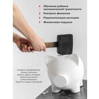 Копилка для денег PIG BANK свинка-копилка L Розовый (фуксия)