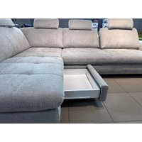 Угловой диван DeStyle Chill (серый)