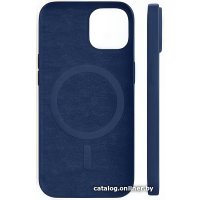 Чехол для телефона VLP Silicone Case with MagSafe для iPhone 14 1051002 (темно-синий)