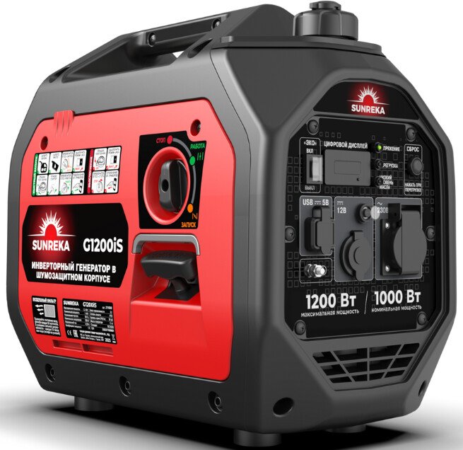 

Бензиновый генератор SUNREKA G1200iS