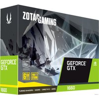 Видеокарта ZOTAC GeForce GTX 1660 Twin Fan 6GB GDDR5 ZT-T16600K-10M