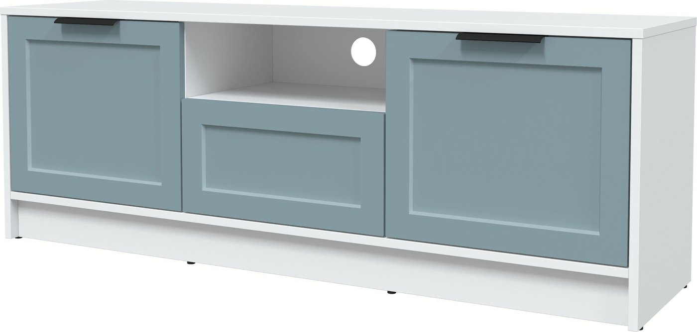 

Тумба Интерлиния ТВ Концепт Тренд КТ-ТВ3-50 (белый платинум/океан)