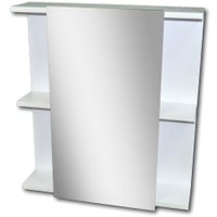  Гамма Шкаф с зеркалом 07т (белый)