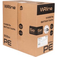 Кабель WRline WR-UTP-4P-C5E-PE-BK (305 м)