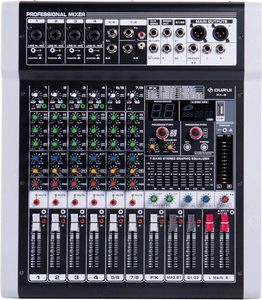 

Микшерный пульт LAudio PX-8