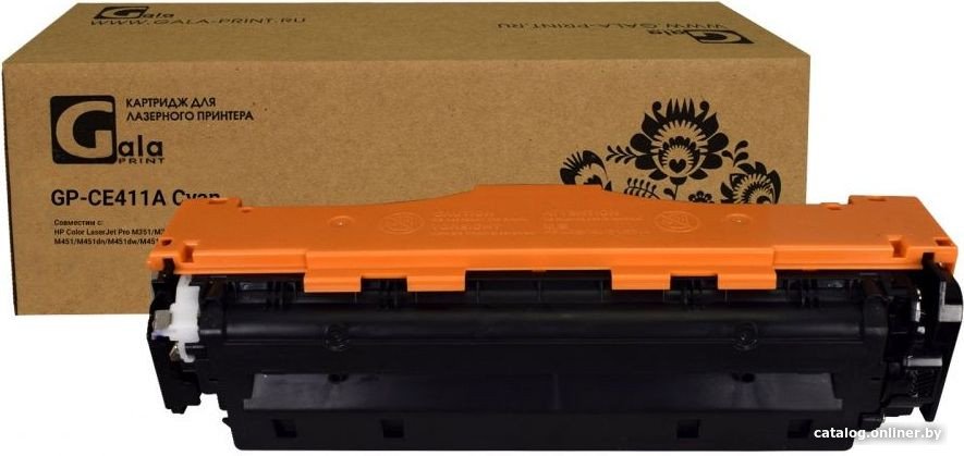 Картридж Gala-print GP-CE411A (№305A) (аналог HP CE411A (№305A))