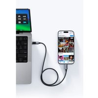 Кабель Ugreen L509 35513 USB Type-C - USB Type-C (3 м, серый)