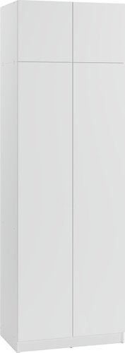 Шкаф распашной Soma Lord Lite 2-х створчатый 80x240 (белый)