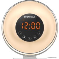 Световой будильник Soundmax SM-1596