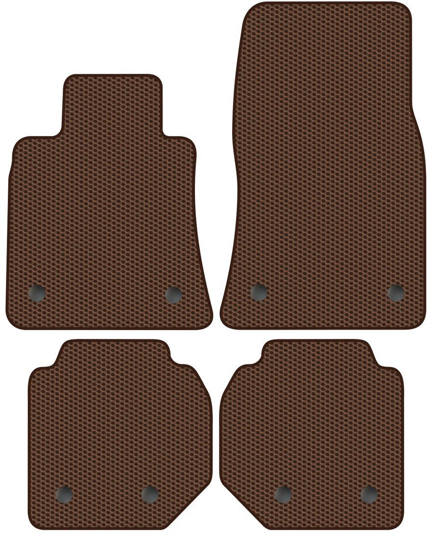 

Комплект ковриков для авто Alicosta Rolls-Royce GHOST II (седан / Short RR21) 2020 - Н.В. (коричневый, сота)