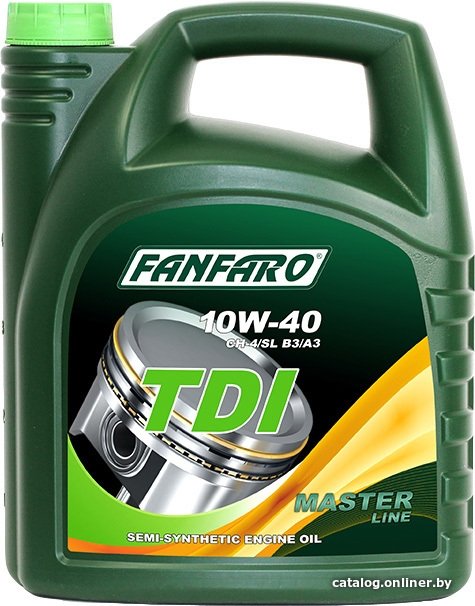 Моторное масло Fanfaro TDI 10W-40 5л