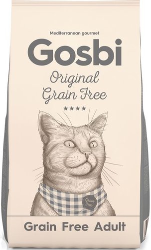Сухой корм для кошек Gosbi Original cat grain free adult 12 кг