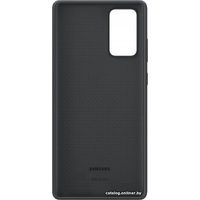 Чехол для телефона Samsung Silicone Cover для Galaxy Note 20 (черный)