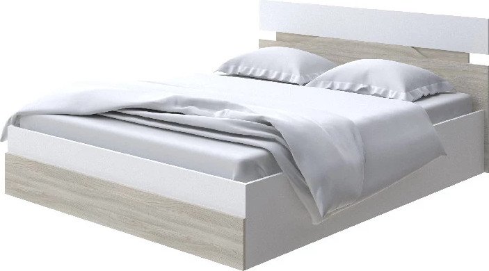 

Кровать Ormatek Proson Milton с ПМ 160x190 (белый/ясень шимо светлый)