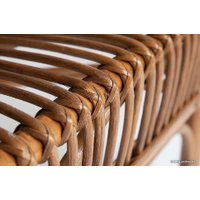 Набор садовой мебели TetChair New Bogota (диван/2 кресла/стол со стеклом, coco brown)