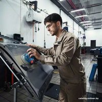 Эксцентриковая шлифмашина Bosch GEX 185-LI Professional 06013A5020 (без АКБ) в Пинске