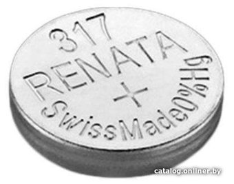 Батарейка Renata SR317/SR516SW 1.55V 10mAh 5.8x1.6 мм