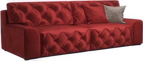 

Диван Мебель-АРС Милан (бархат, красный/Star Velvet 3 Gark Red)