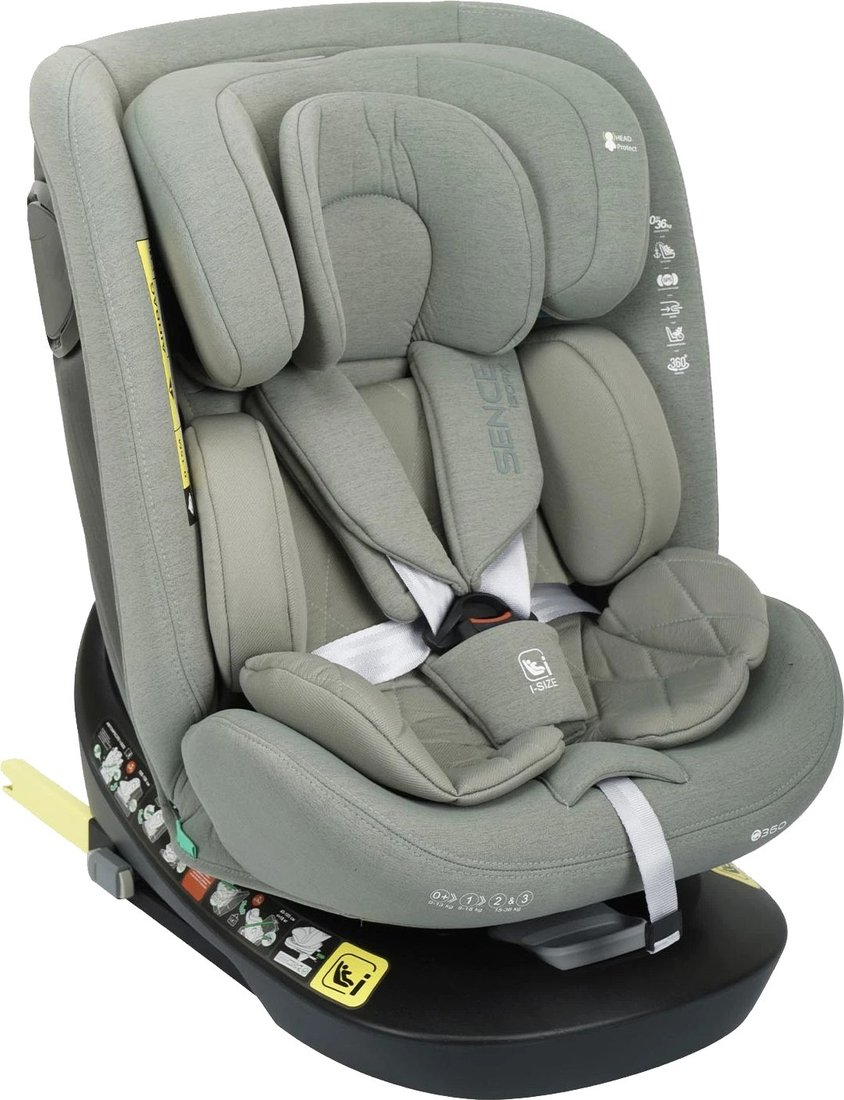 

Детское автокресло Indigo Sence Isofix I-Size 0+1+2+3 (зеленый)