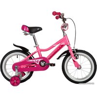 Детский велосипед Novatrack Novara 14 2022 145ANOVARA.PN22 (розовый)