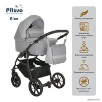Универсальная коляска Pituso Nino (2 в 1, 3011 antracyt/metalic grey)