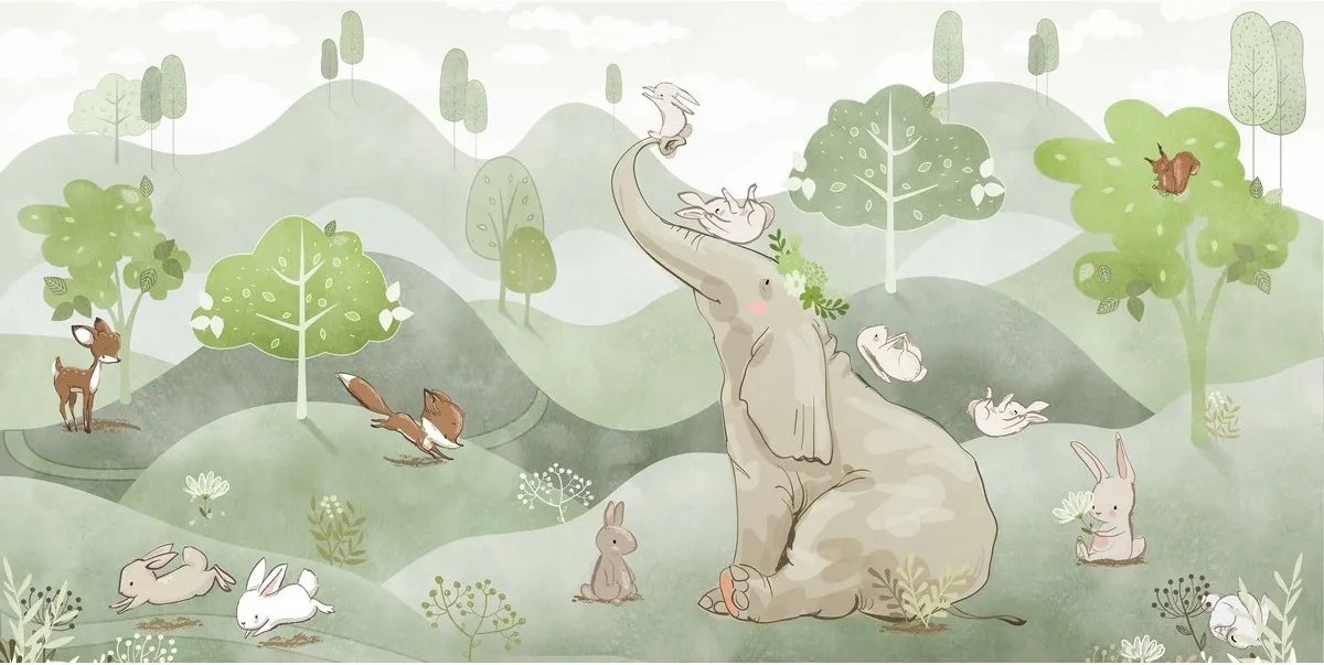 

Фотообои Citydecor Детская 472 (300x150см)