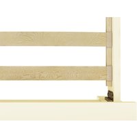 Кровать Bravo Мебель Вероника 90x200 (слоновая кость)