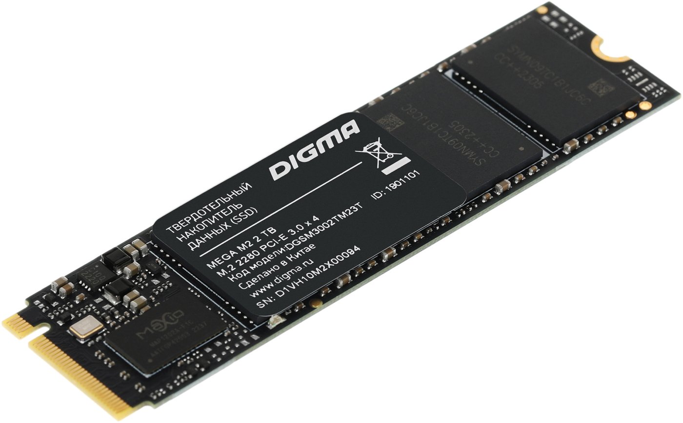 

SSD Digma Mega M2 2TB DGSM3002TM23T