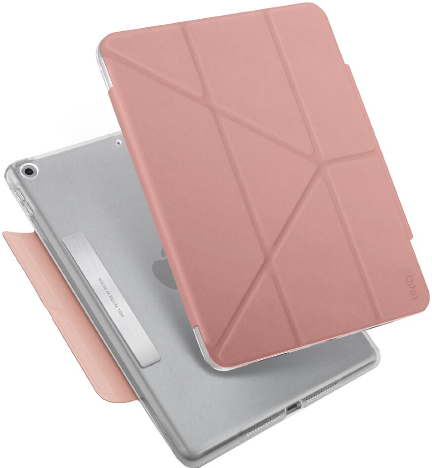 

Чехол для планшета Uniq PD10.2GAR-CAMPNK для Apple iPad 10.2 (2019/20/21) (розовый)