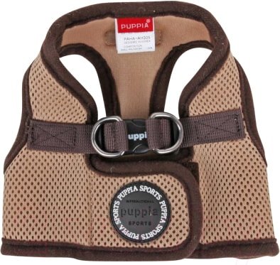 

Шлейка-жилетка Puppia Soft Vest PAHA-AH305-BR-3L (коричневый)