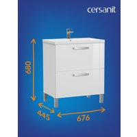  Cersanit Тумба под умывальник Melar 70 Como 70 64129