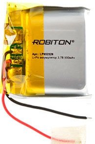 

Аккумулятор Robiton LP852526 500 mAh 1 шт