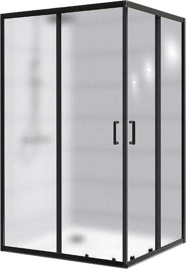 

Душевой уголок BelBagno UNO-195-AH-2-120/90-P-NERO
