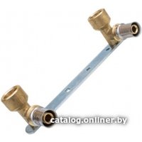 Фитинг APE Планка монтажная с двумя водорозетками 1/2" x 16
