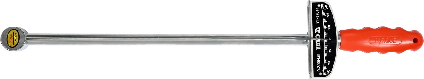 

Динамометрический ключ Yato 1/2" 0-300 Нм YT-07641
