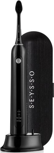 Электрическая зубная щетка Seysso Carbon Basic Black (с чехлом)