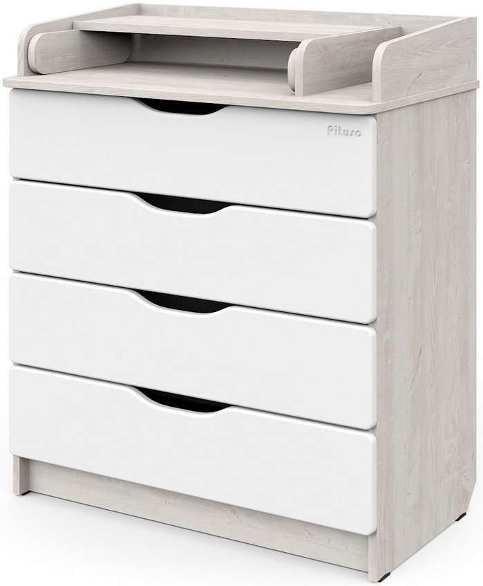 

Детский комод Pituso Wood 804 (ПВХ сосна касцина)