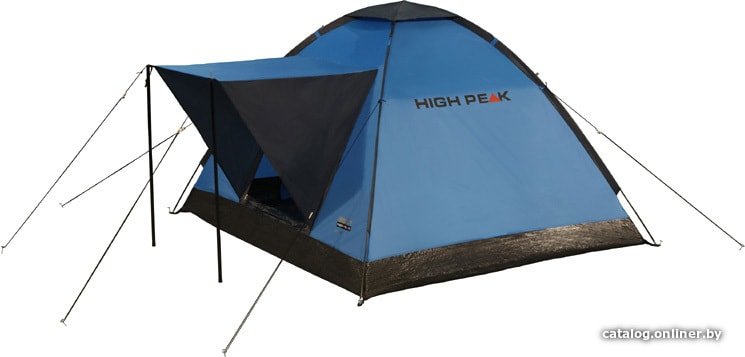 Треккинговая палатка High Peak Beaver 3 10167 (синий)