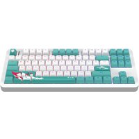Клавиатура Red Square Alumix TKL Classic Kitsune (белый, g3ms Aquamarine)