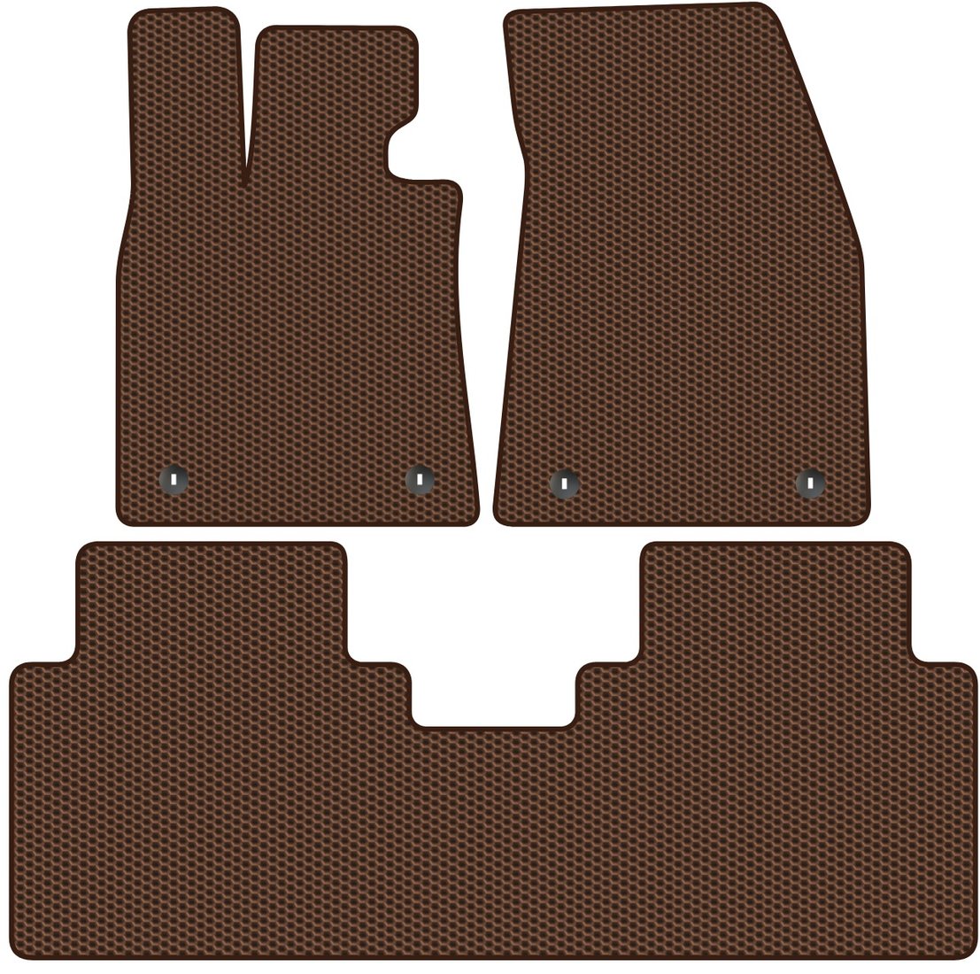 

Комплект ковриков для авто Alicosta Rising F7 I (лифтбек) 2023 - Н.В. (коричневый, сота)