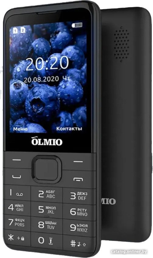 Кнопочный телефон Olmio E29 (черный)