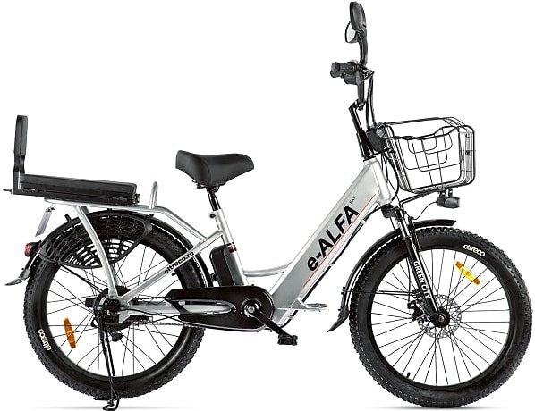 

Электровелосипед Eltreco Green City E-Alfa Fat (серый)