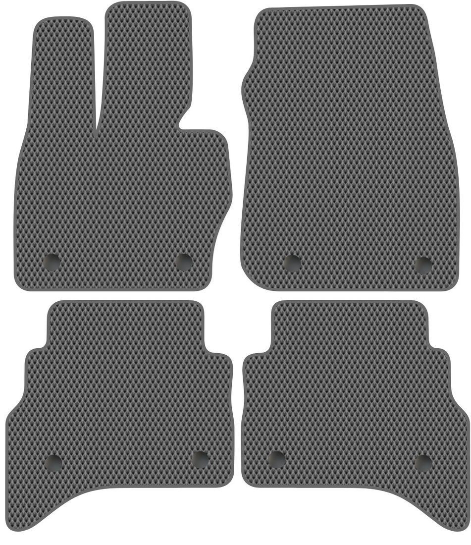 

Комплект ковриков для авто Alicosta Land Rover Range Rover V (suv, гибрид / L460) 2021 - Н.В. (серый, ромб)