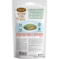 Лакомство для кошек Деревенские лакомства Чистим зубы со вкусом. Подушечки с кремом из лосося 30 г