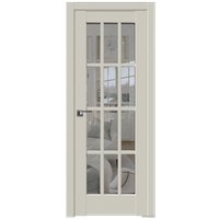 Межкомнатная дверь ProfilDoors 102U L 60x200 (магнолия сатинат, стекло прозрачное)