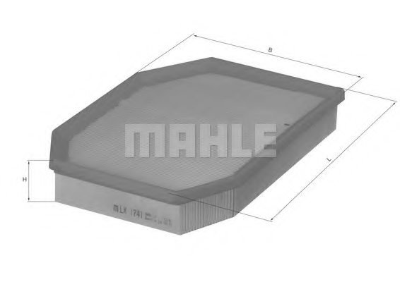 

Воздушный фильтр Knecht LX1741