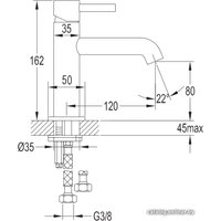 Смеситель Omnires Y Y1210N BL