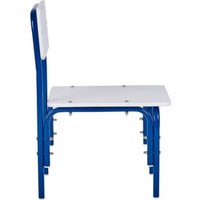 Детский стул Фея Мой малыш 0002742.27 (белый/синий)